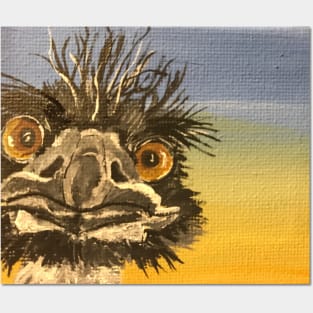 I'm not a muppet, I'm an ostrich Posters and Art